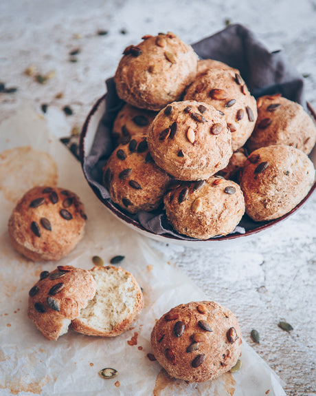 Pumpkin seed scones