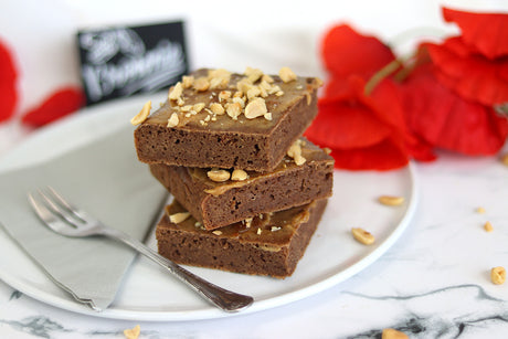 Caramel brownie