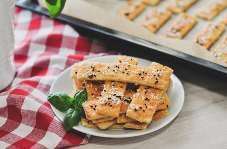 Cheese and yoghurt sticks