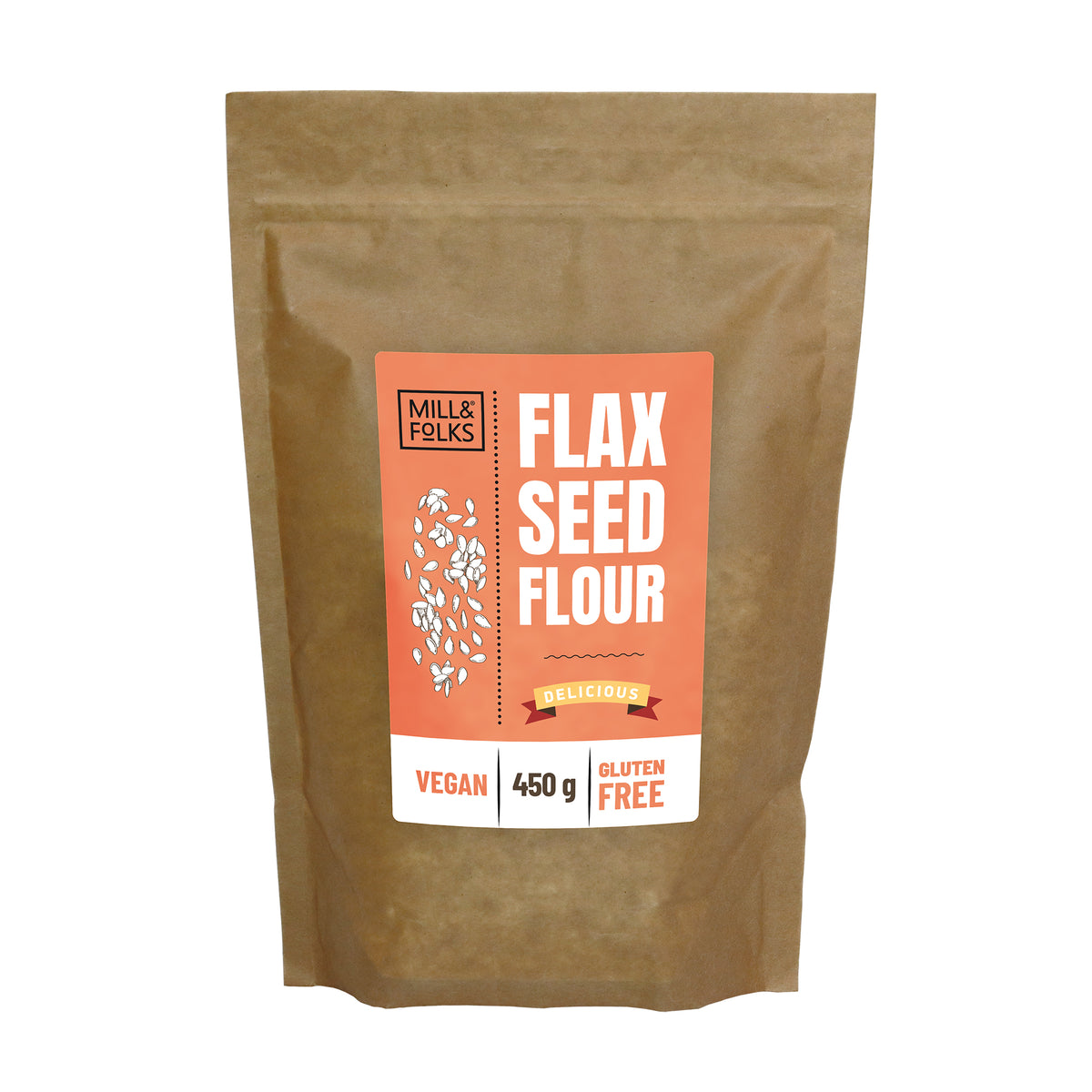 Golden flax seed flour 450g for only €3,49