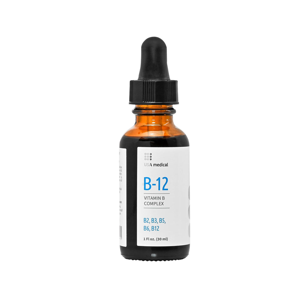 USA Medical B-12 Complex B-Vitamin Drops 30 ml