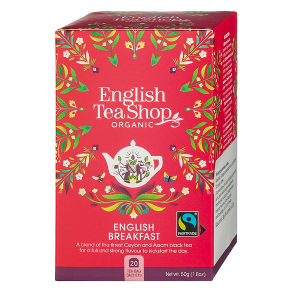 English Tea Shop English Breakfast Organic Tea 50g (20 bags)