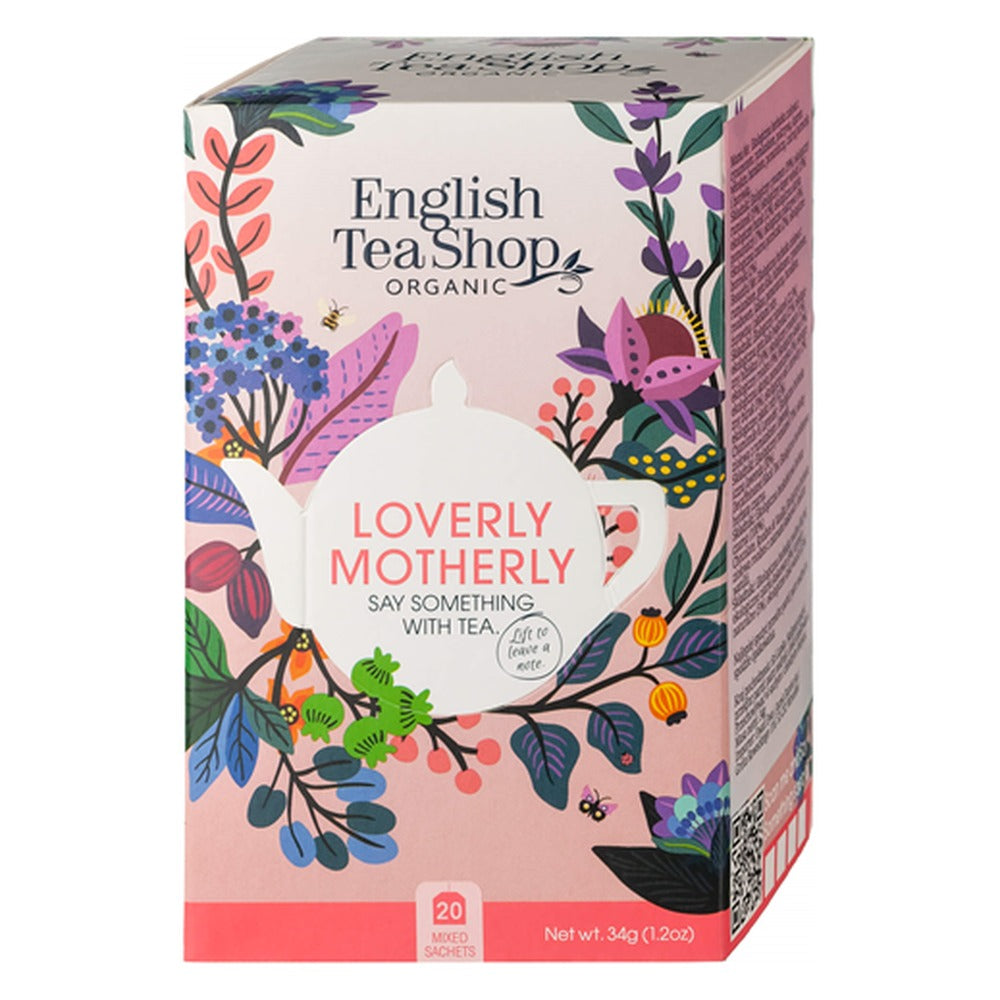 English Tea Shop Loverly Motherly Organic Tea Collection 34g (20 bags)