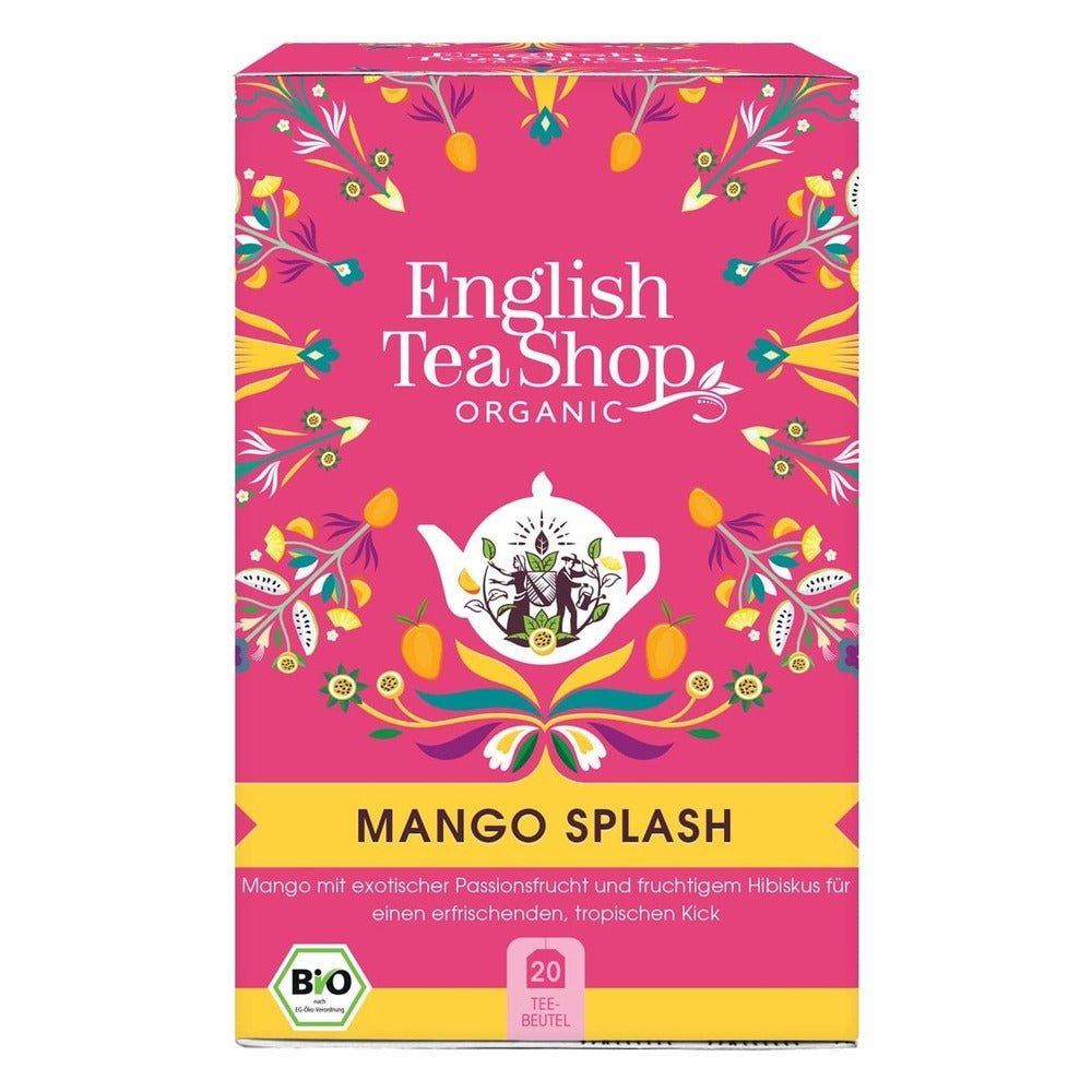 English Tea Shop Mango Splash Organic Tea 40g (20 bags)