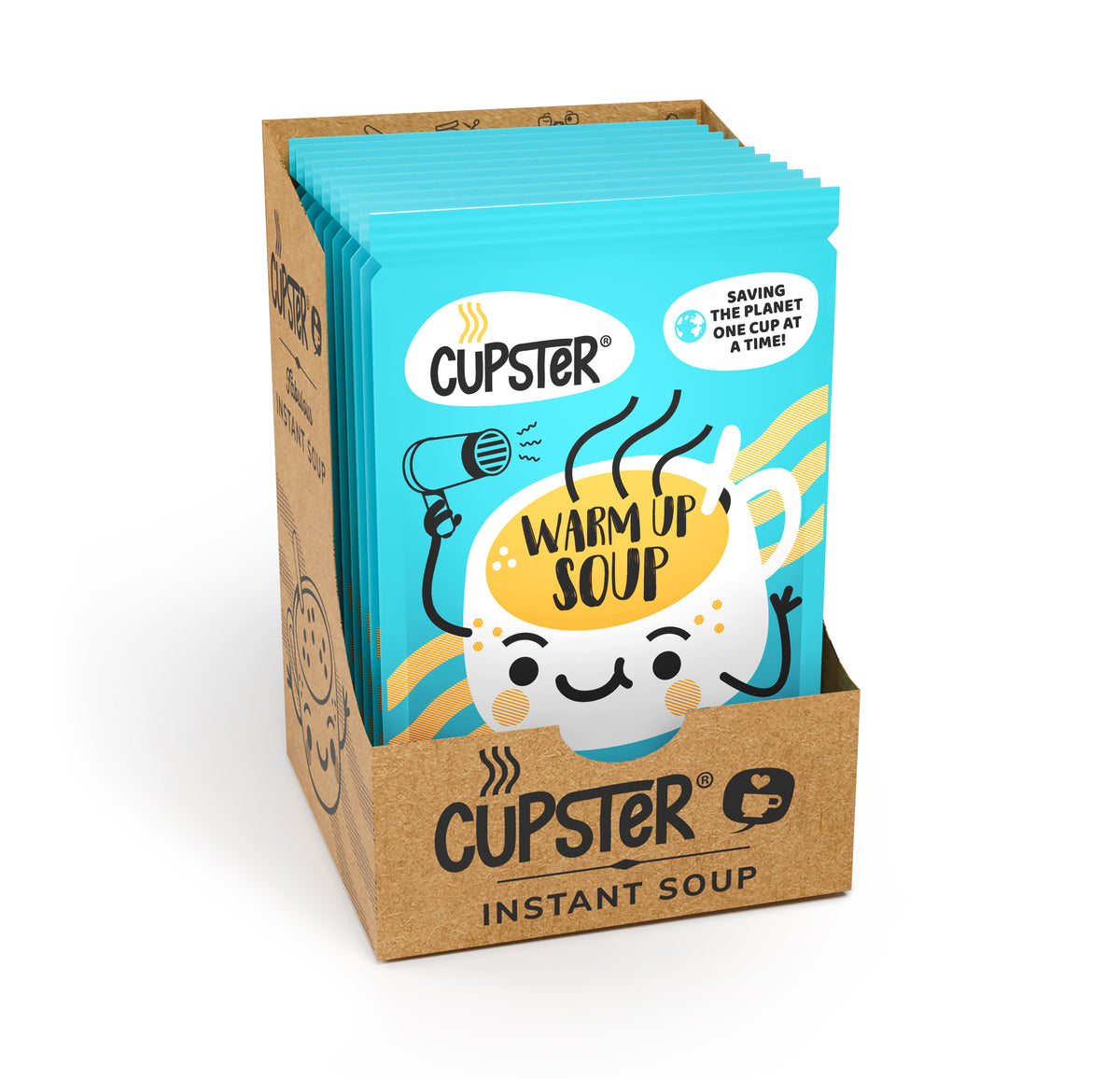 Cupster Sofort-Suppe zum Aufwärmen 10er Pack (10x14g)