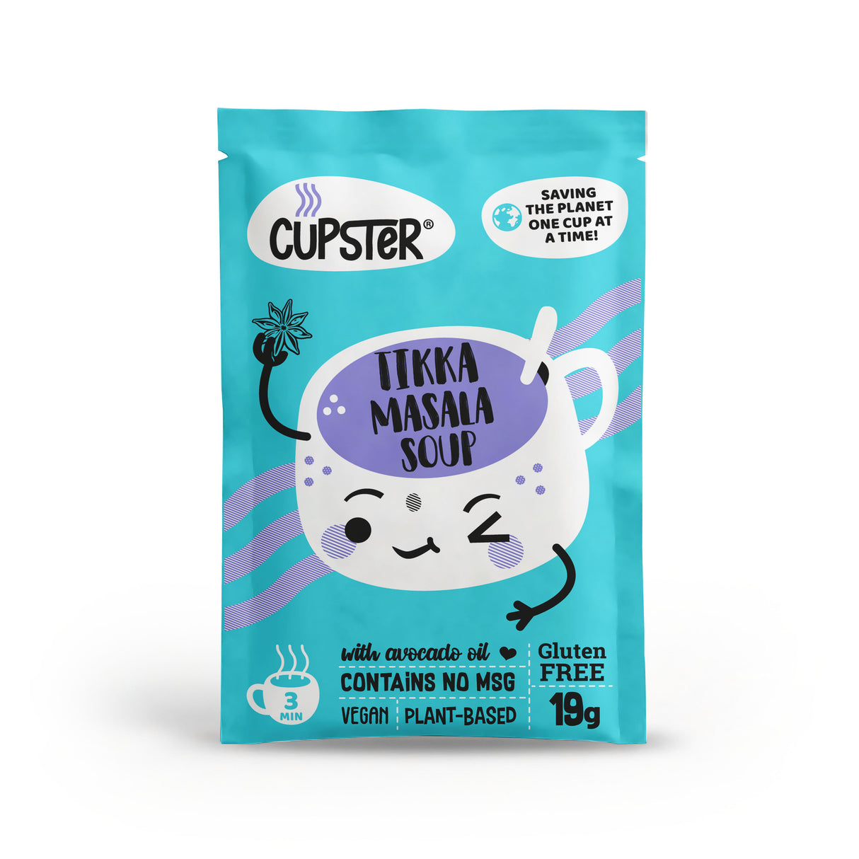 Cupster sofortige Tikka-Masala-Suppe 19g