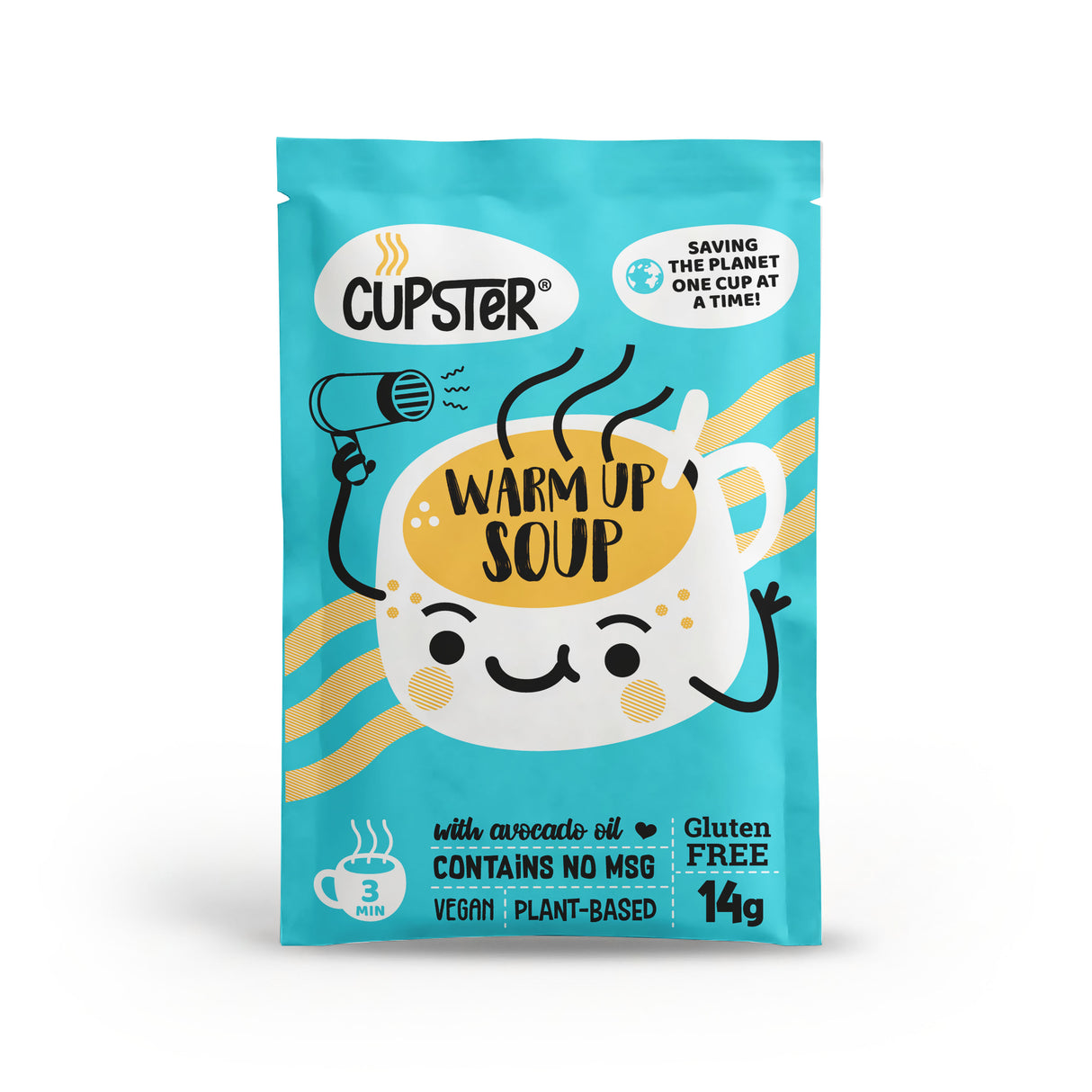 Cupster polévka na okamžité ohřátí 14g
