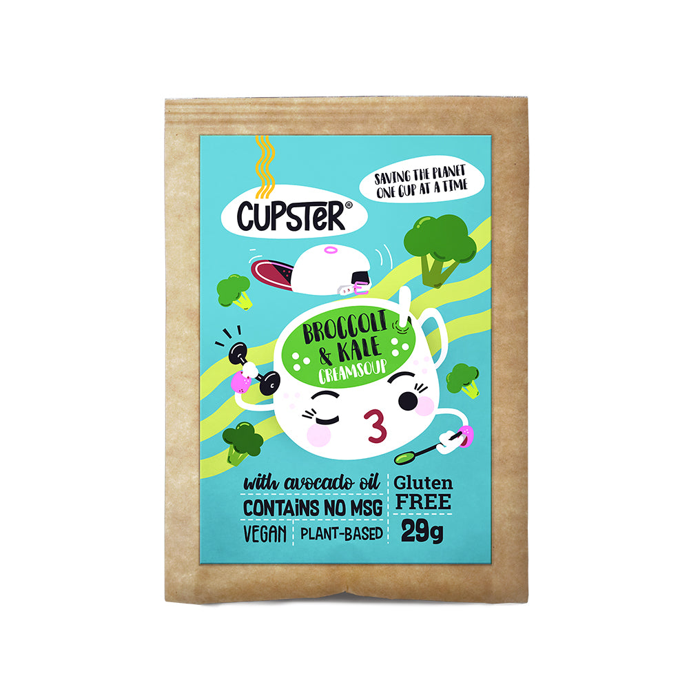 Cupster instant broccoli - kale creamsoup 29g