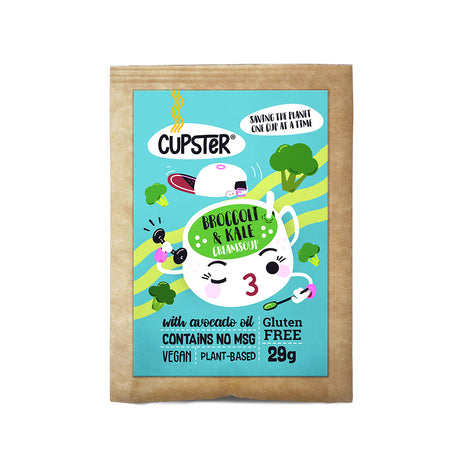 Cupster instant broccoli - kale creamsoup 29g