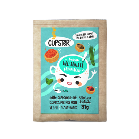 Cupster instant turkish red lentil creamsoup 31g