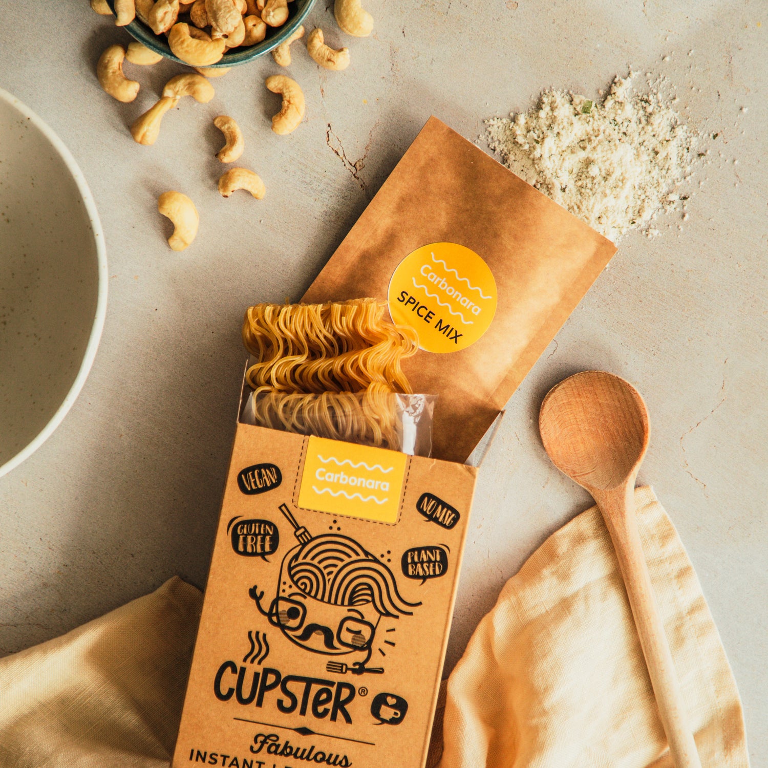 Cupster Instant Not Carbonara Pasta 91g