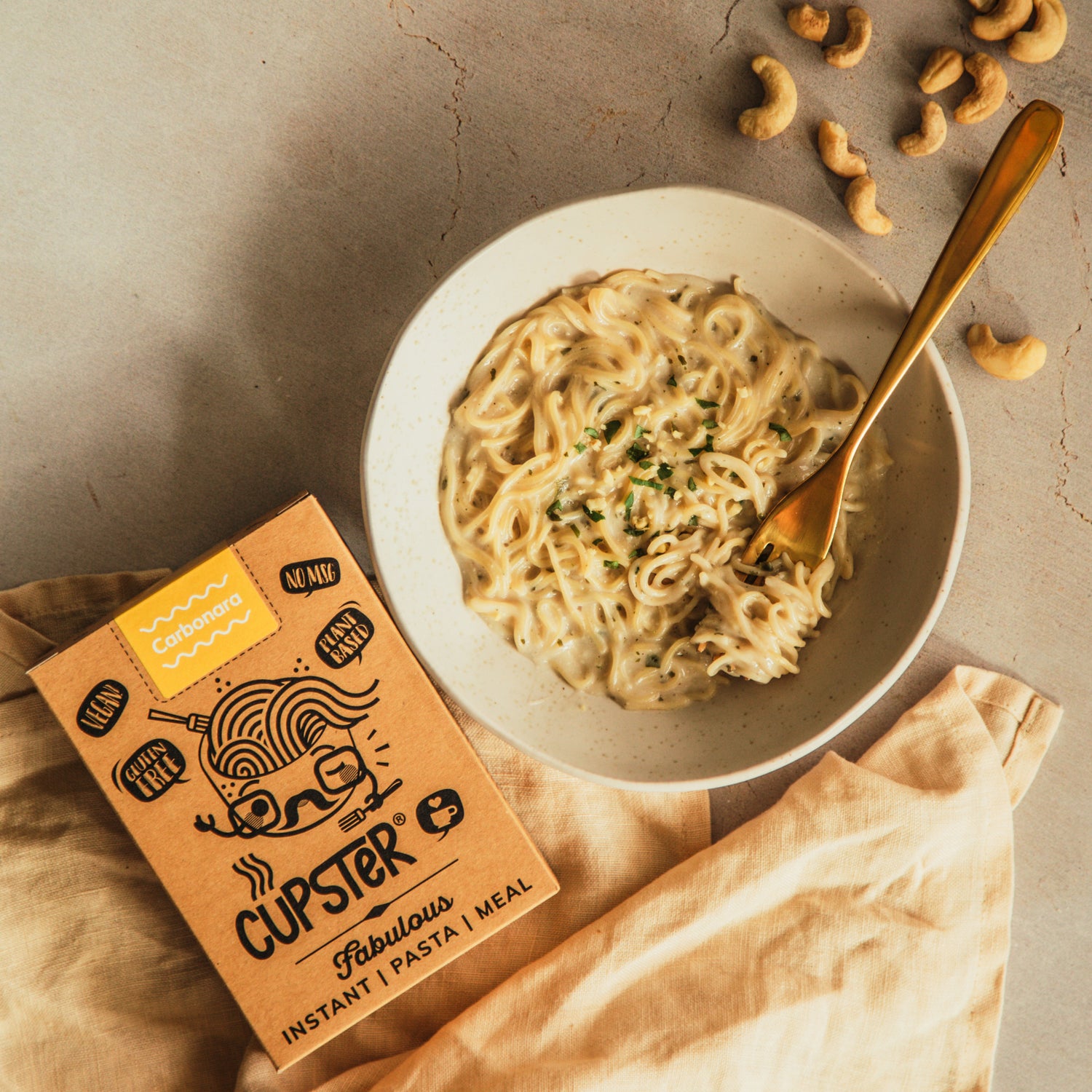 Cupster Instant Not Carbonara Pasta 91g