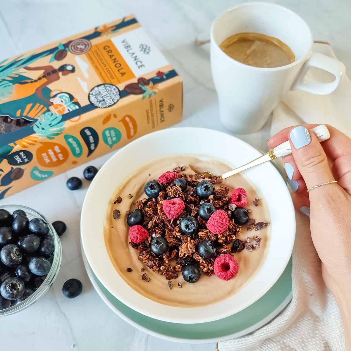 Viblance Granola Chocolate Coffee 60g