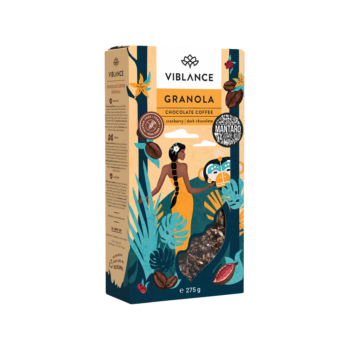 Granola Viblance Chocolate Café 275g