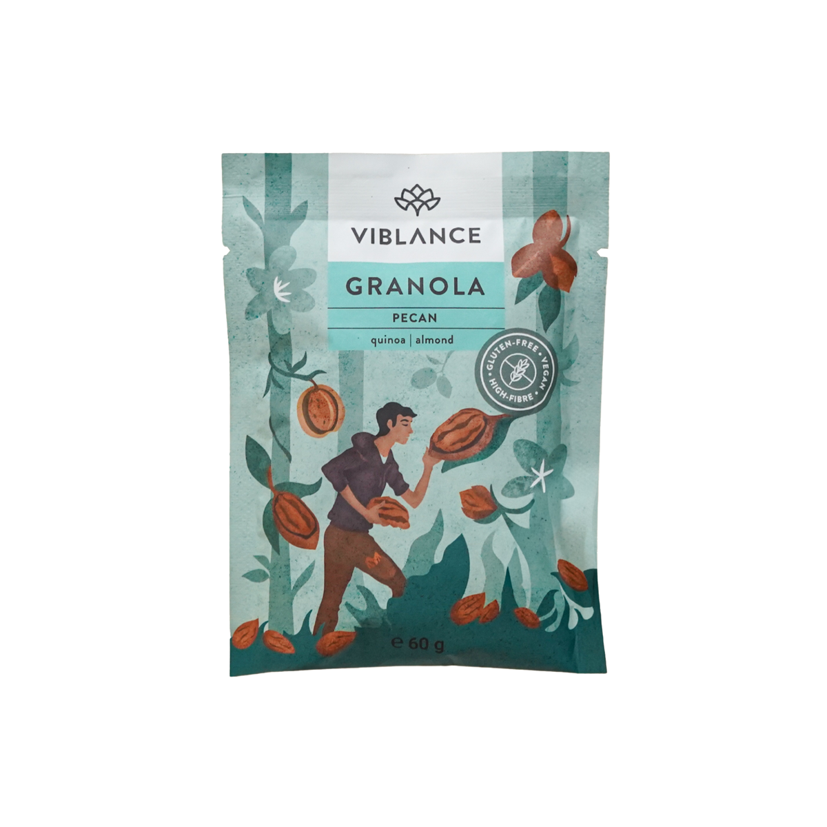 Viblance Knuspermüsli Pekannuss 60g