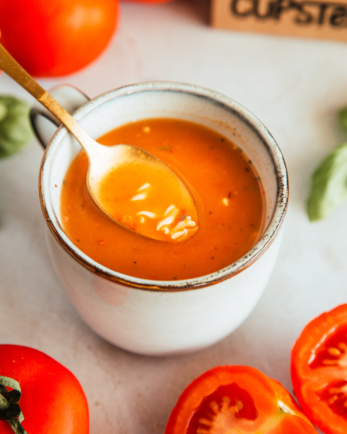 Sopa instantánea de tomate ahumado Cupster paquete de 10 (10x20g)