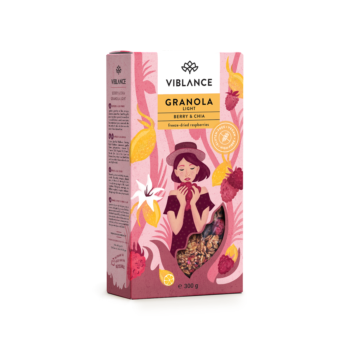 Viblance Granola Light Beere & Chia 300g