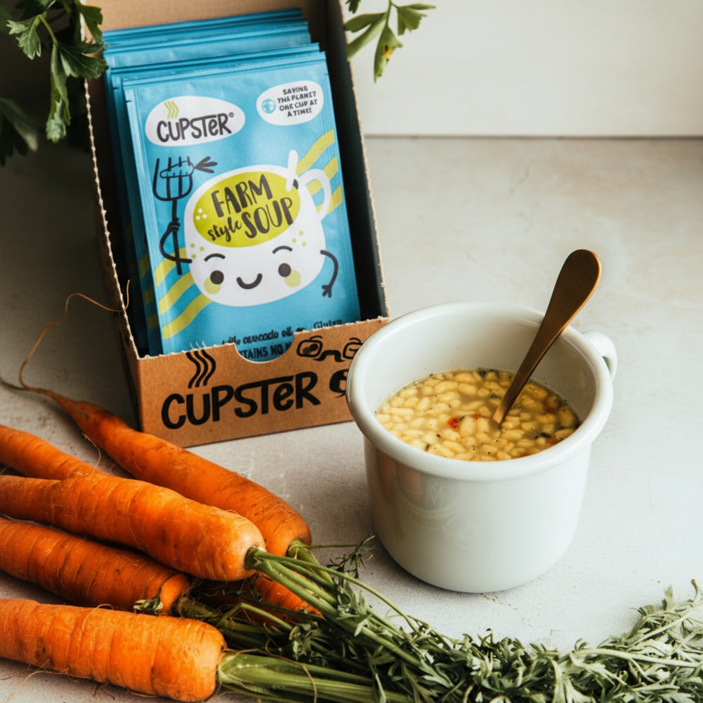 Cupster natychmiastowa zupa w stylu wiejskim 10 opakowań (10x14g)