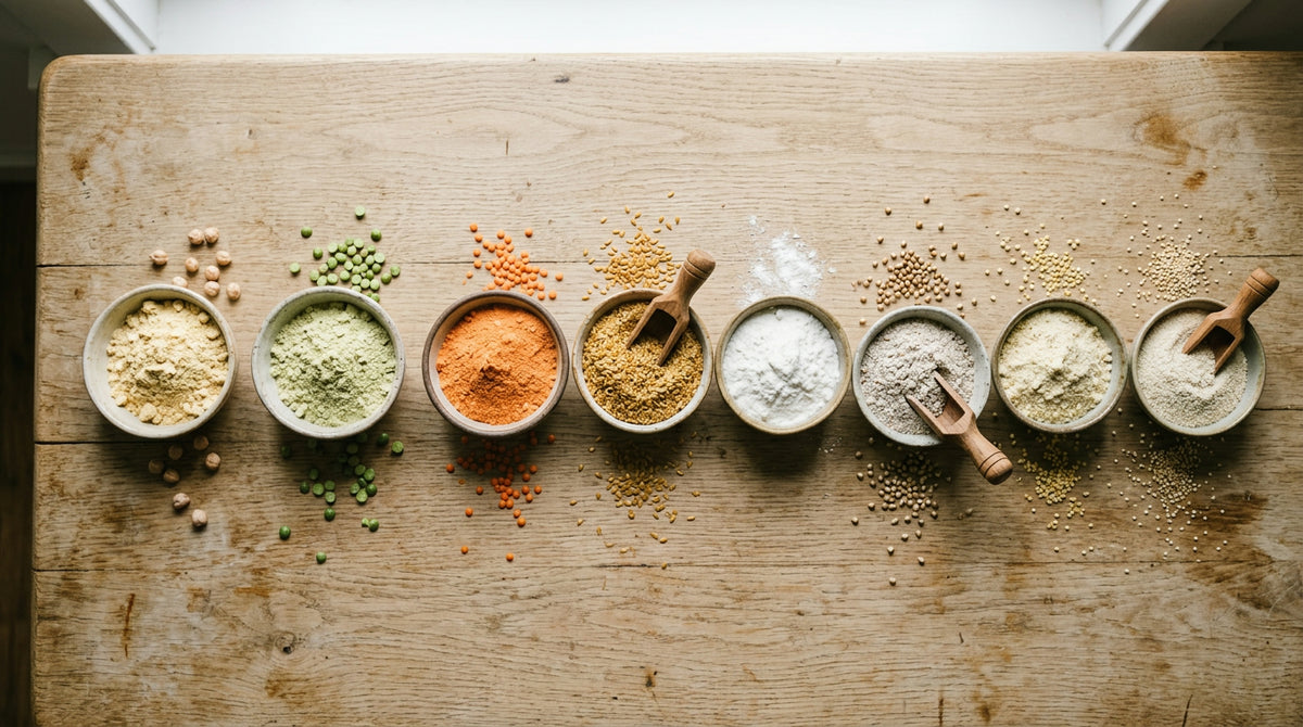 Gluten-free flours
