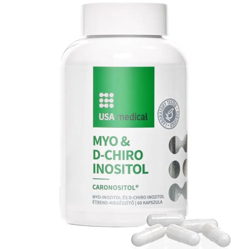 USA Medical Myo & D-Chiro Inositol Capsules 60pcs