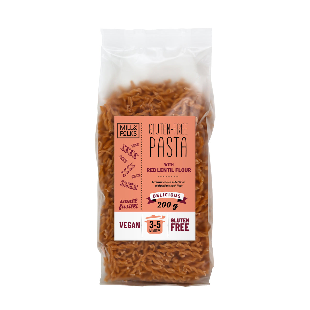 Gluten-Free Pasta Small fusilli