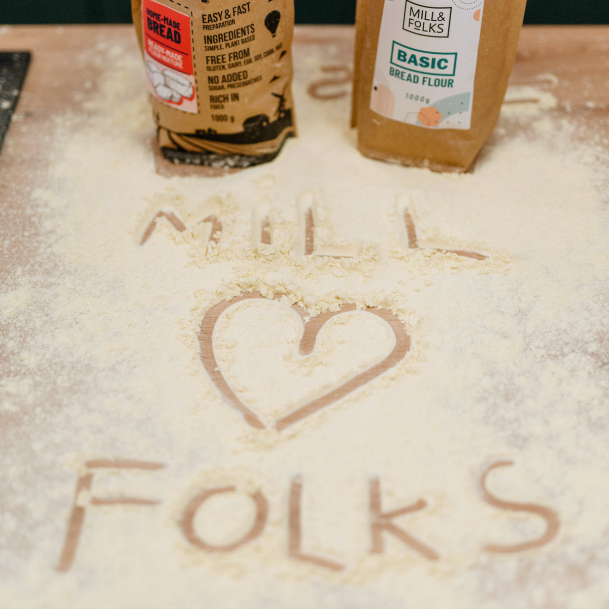 Bake-Free Dough flour mixture
