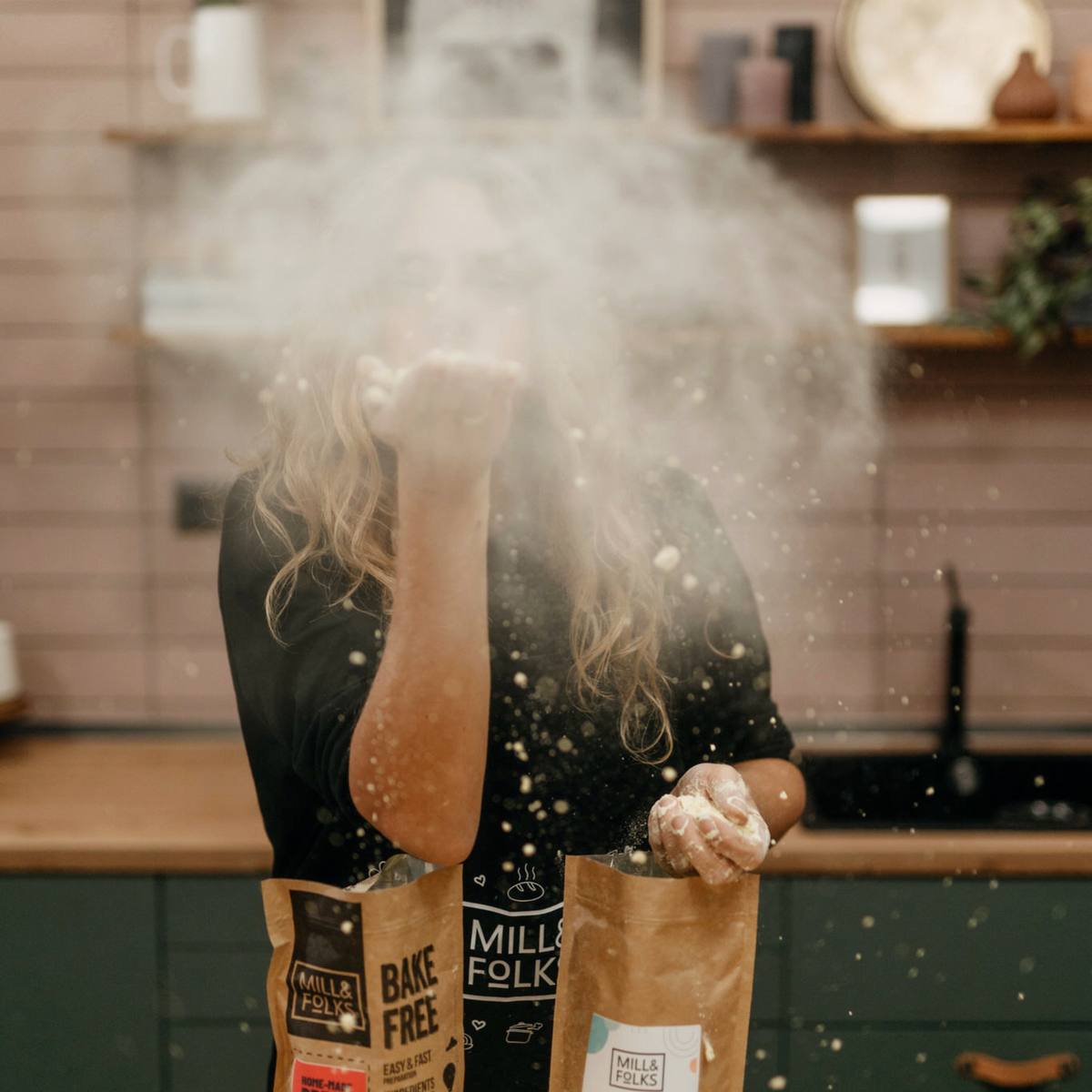 Red lentil flour