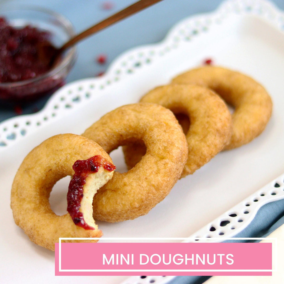 Bake-Free Scone - doughnut flour mixture