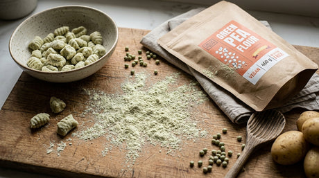Green Pea Flour Gnocchi: No Egg, No Wheat, No Boiling Anxiety