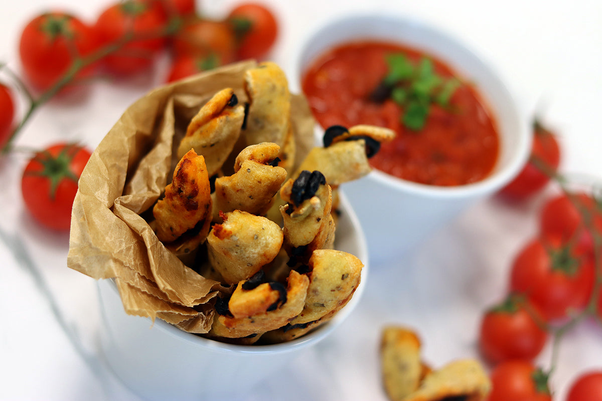 Grissini with Olives