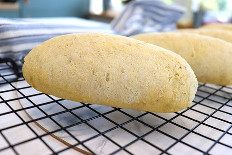 Hotdog crescent bun