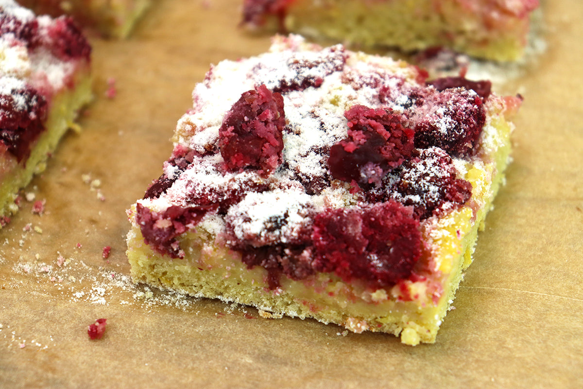 Cherry-curd pie
