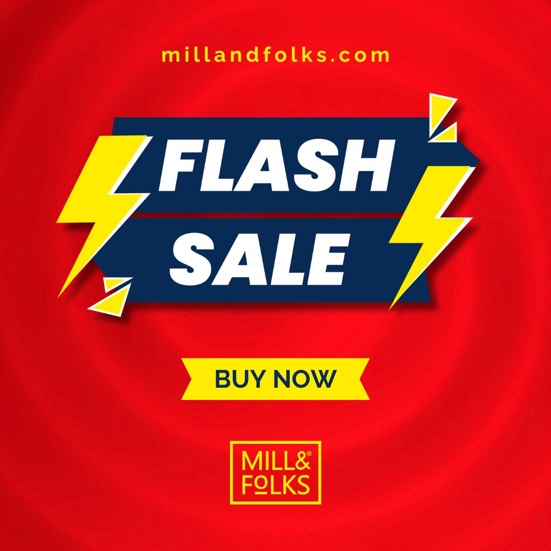FLASH SALE at Mill&Folks!