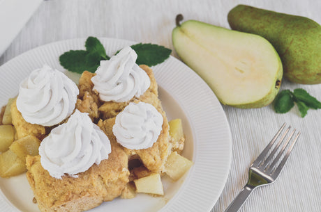 Pear cobbler