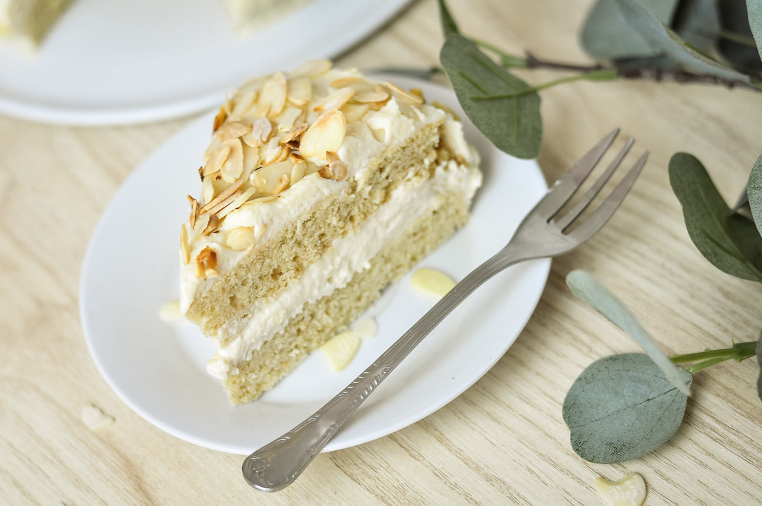 Swedish almond cake