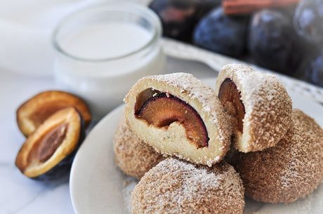 Plum dumpling