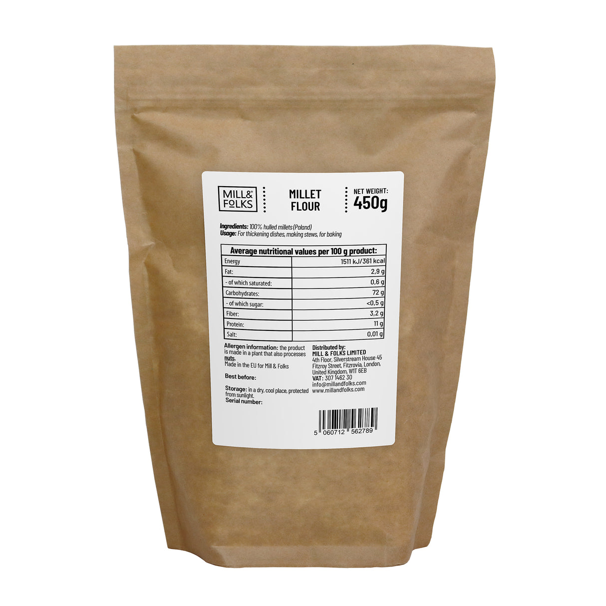 Millet flour 450g