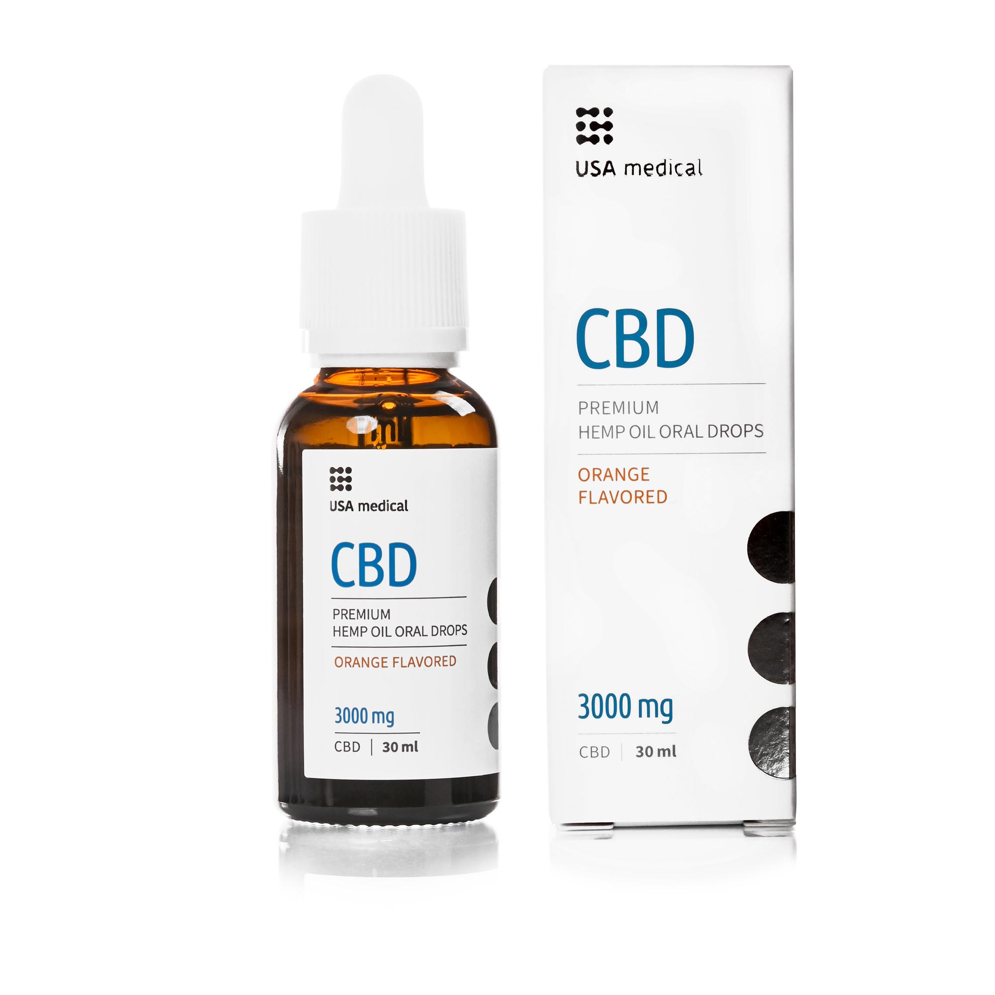 Aceite de CBD medicinal de EE. UU. 3000 mg | 30ml – Mill & Folks