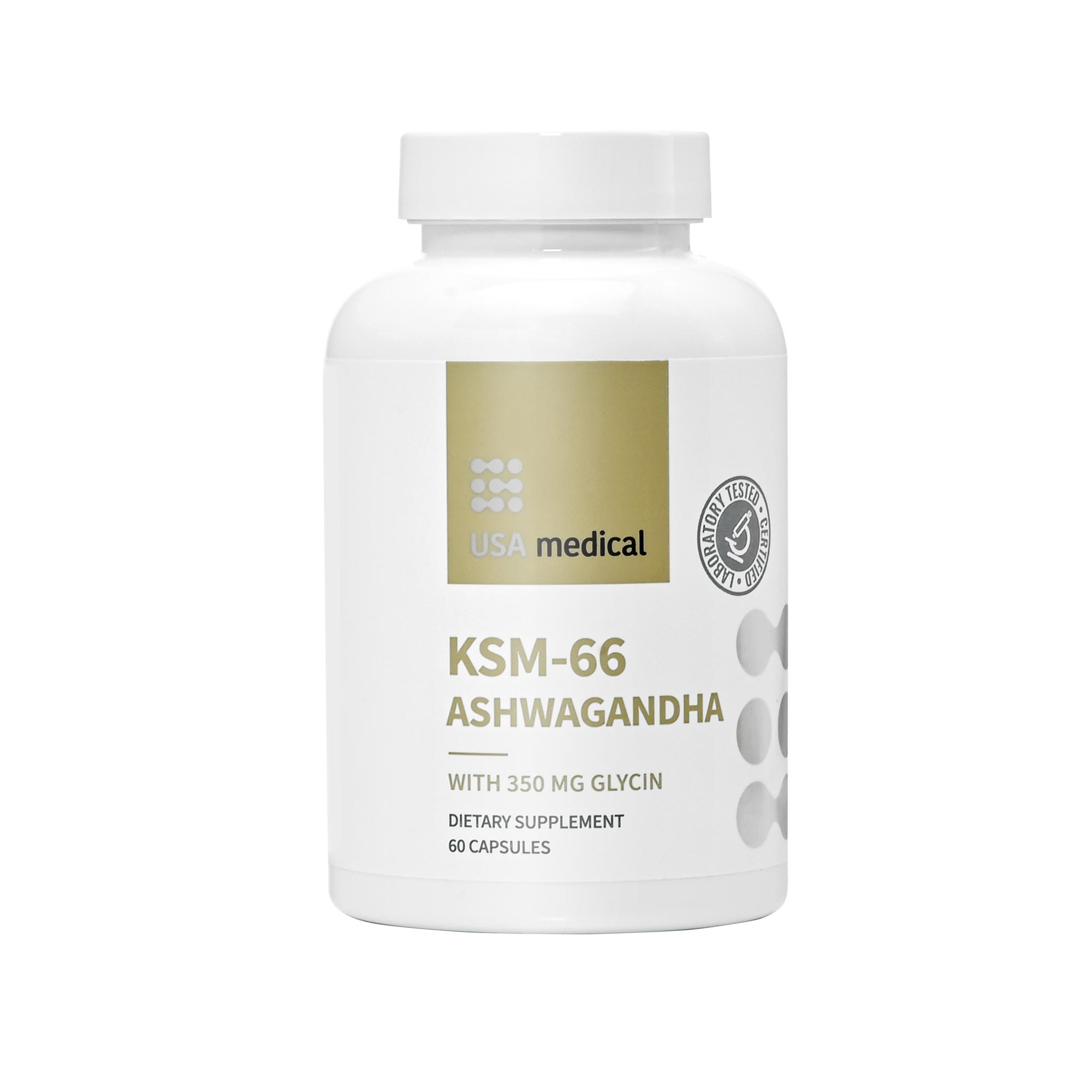 madagascal24 さま専用 USA Medical Ashwagandha® KSM66 Capsule with Glycine 60 pcs