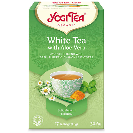 Yogi Tea White Tea with Aloe Vera