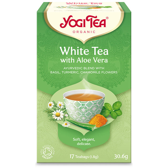 Yogi Tea White Tea with Aloe Vera