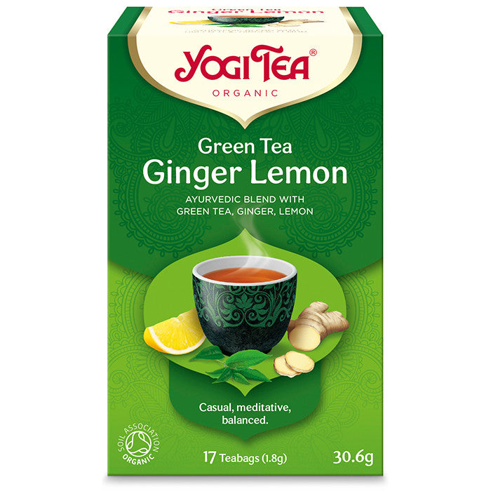 Yogi Tea Green Tea Ginger Lemon