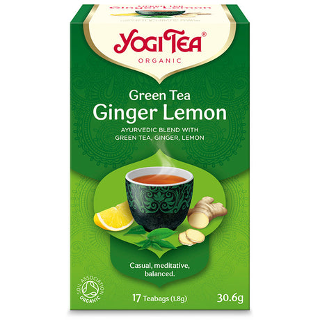 Yogi Tea Green Tea Ginger Lemon