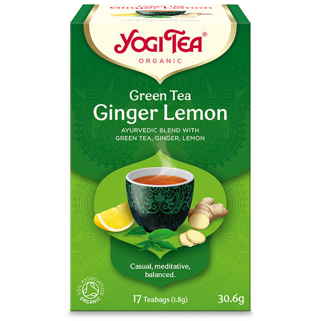 Yogi Tea Green Tea Ginger Lemon