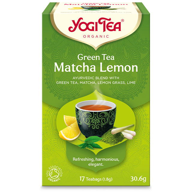 Yogi Tea Green Tea Matcha Lemon