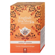 English Tea Shop Super Goodness Cacao, Cinnamon & Ginger Organic Tea 35g (20 bags)