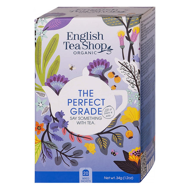 English Tea Shop The Perfect Grade Organic Tea Collection 34g (20 bags)
