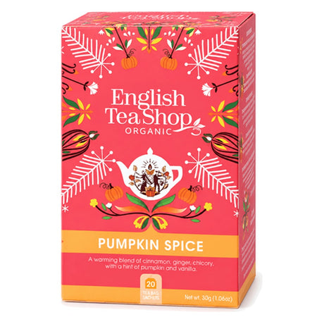 English Tea Shop Pumpkin Spice Organic Tea 30g (20 bags)
