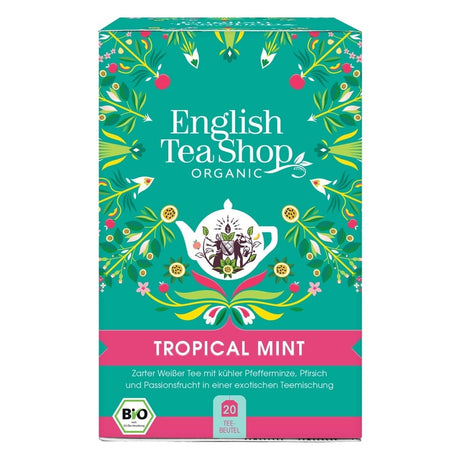 English Tea Shop Tropical Mint Organic Tea 40g (20 bags)