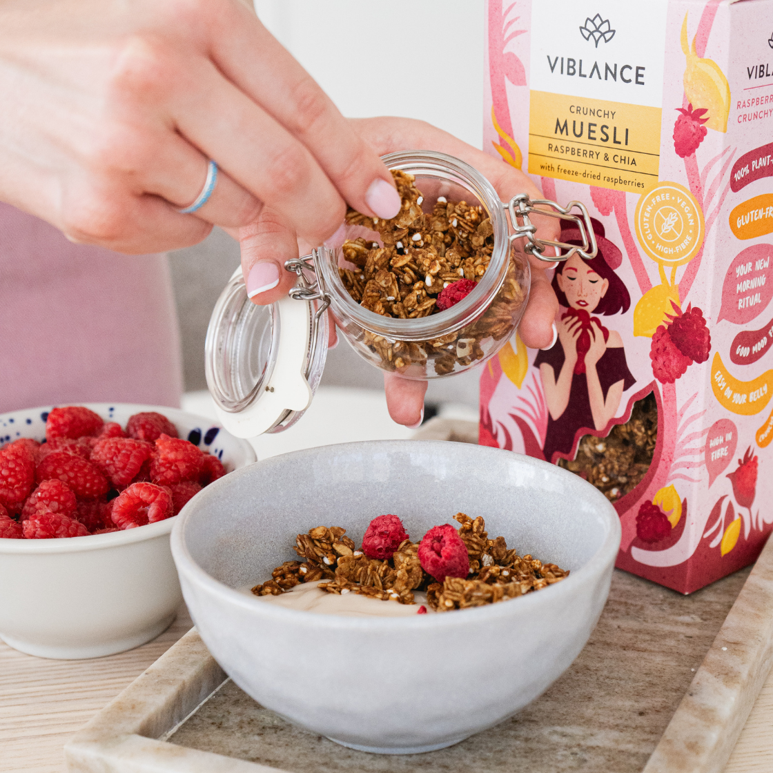 Viblance Granola Light Beere & Chia 300g